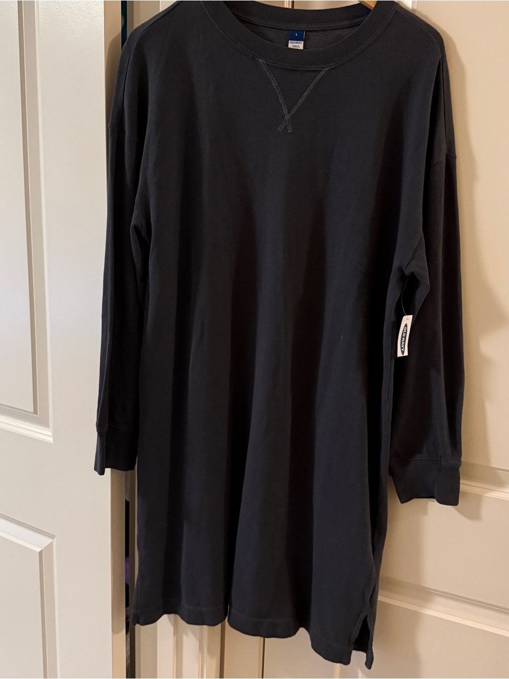 Old Navy long sleeve sweatshirt dress